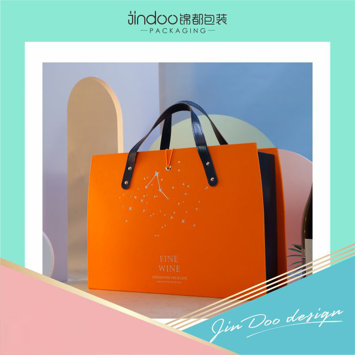 雙支紅酒時(shí)尚皮盒